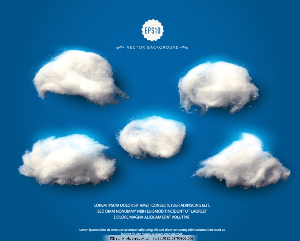 棉花糖云朵 设计中的轻盈与梦幻元素